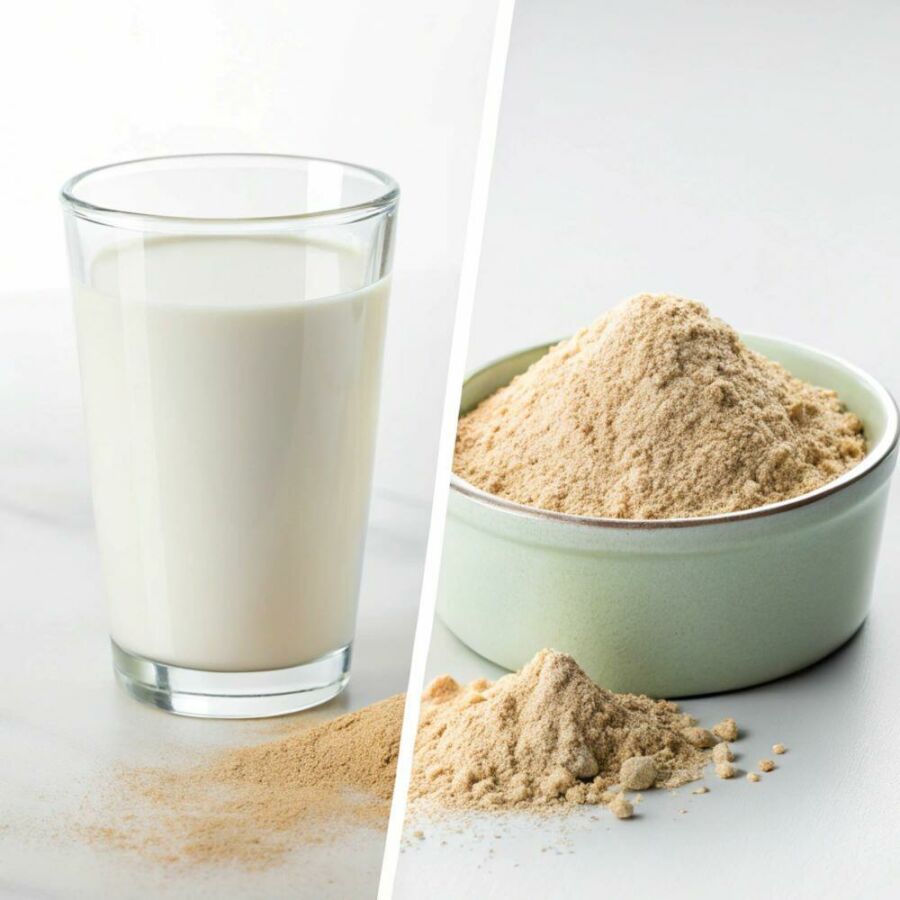 Imagem Do-leite-à-proteína-em-pó-o-whey-é-feito-a-partir-do-soro-do-leite-rico-em-aminoácidos-essenciais