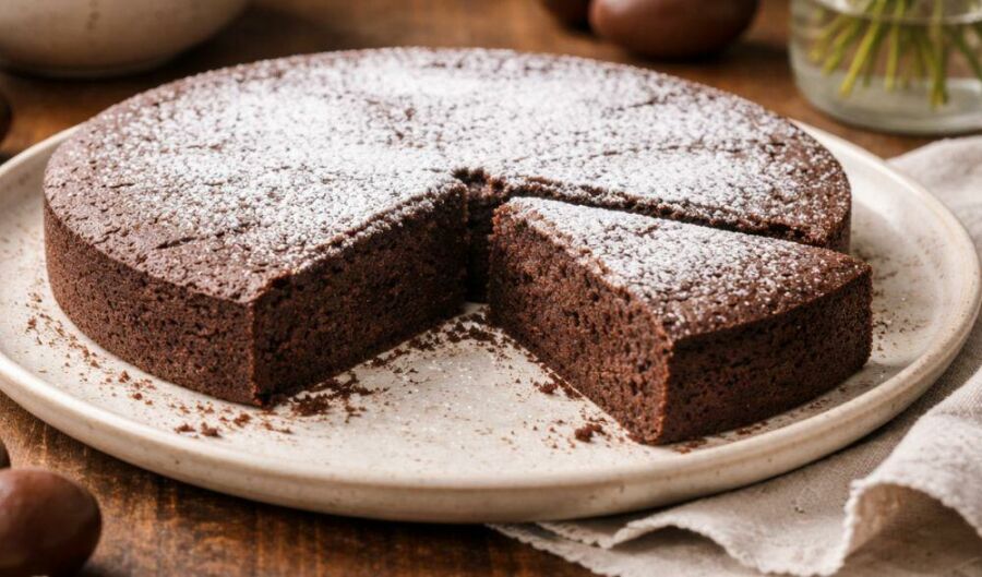Image: Chocolatey - perfect texture and that touch of Easter in every slice