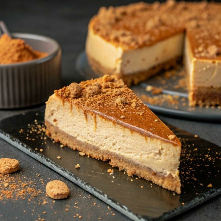Image A vegan cheesecake without an oven that wins you over at first glance and in the first bite