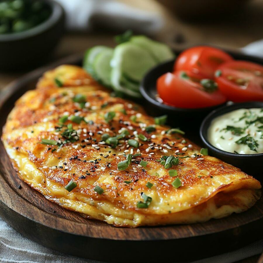 Image This omelet will surprise you