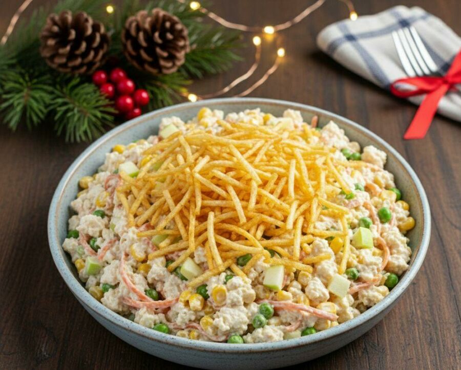 This recipe preserves the Christmas spirit without animal products.