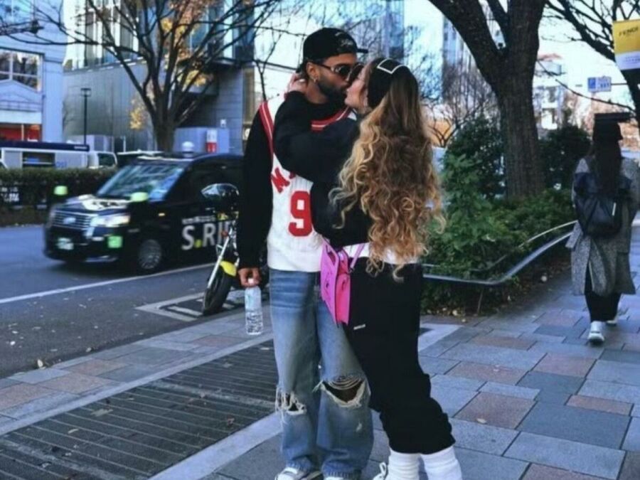 Imagem Gabigol_beijando_Rafaella_Santos