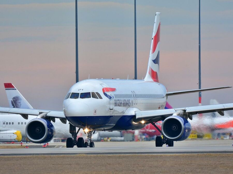 Imagem aviao-queda