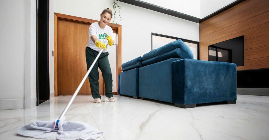 A Maria Brasileira é referência em limpeza residencial. Reprodução: Internet