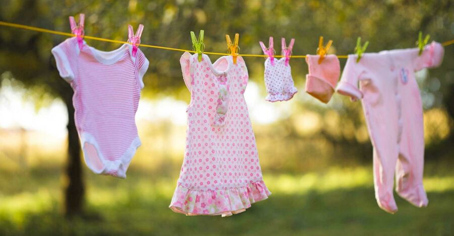 Usar sabão em barra de glicerina para roupas de bebês. Reprodução: Internet 