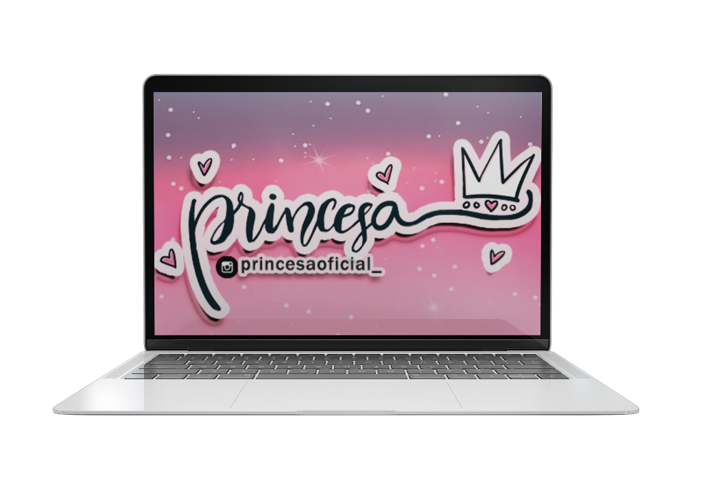Mockup da comunidade Princesa - Em Wolflife