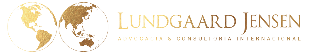 Lundgaard Jensen Gold Logo