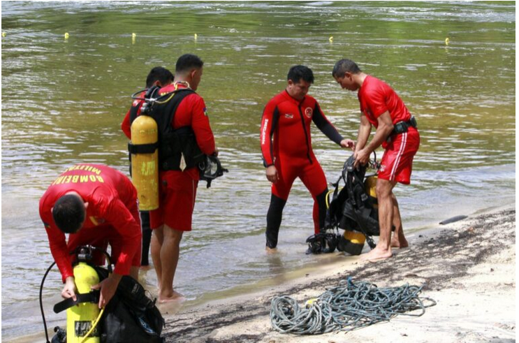 Imagem de compartilhamento para o artigo Corpo de trabalhador de MS é retirado de rio em Chapadão do Céu da MS Todo dia