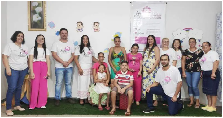 Imagem de compartilhamento para o artigo Encontro de gestantes é realizado em unidade de saúde de Figueirão da MS Todo dia