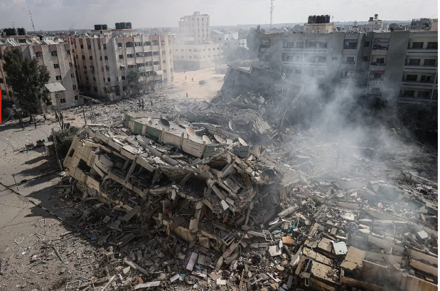 Imagem de compartilhamento para o artigo Ministério da Inteligência de Israel recomenda remanejar os 2,2 milhões de palestinos de Gaza para o Sinai da MS Todo dia