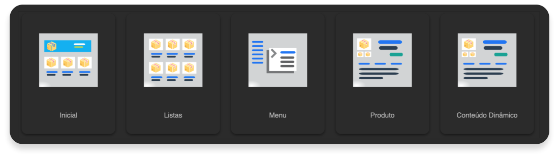 editor de layout do catalogo