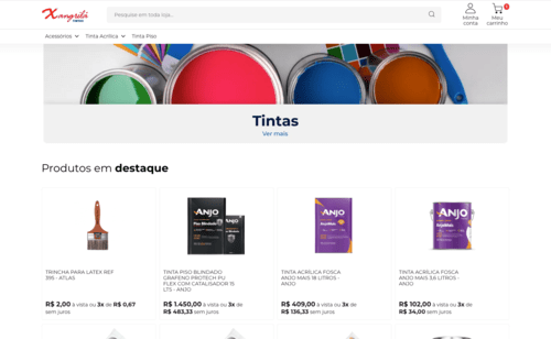 Image Xangrilá Tintas Virtual Desktop Store