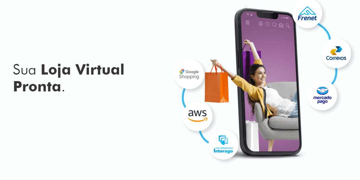 Criamos uma Loja Virtual Pronta para Suas Vendas