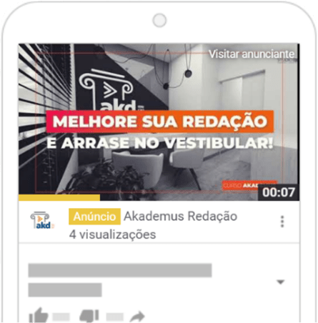 Youtube campaign example