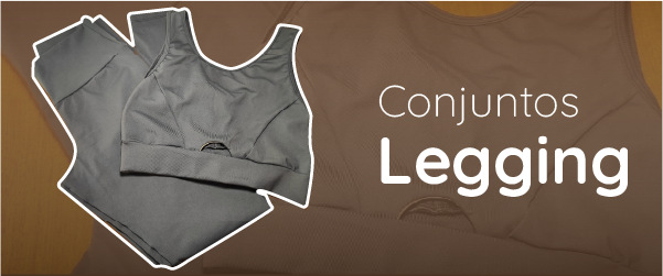 Acesse a categoria de conjuntos com calças Legging da BJ Moda Fitness