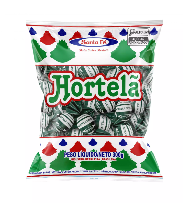 Imagem do produto - BALA DE HORTELÃ 50X300G

