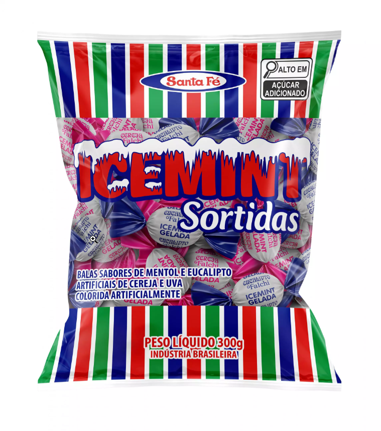 Imagem do produto - BALA ICEMINT SORTIDA 50X300G
