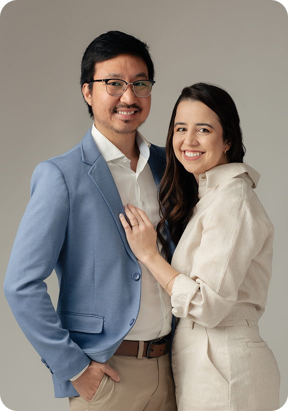 Foto Dr. Guilherme e Dra. Larissa