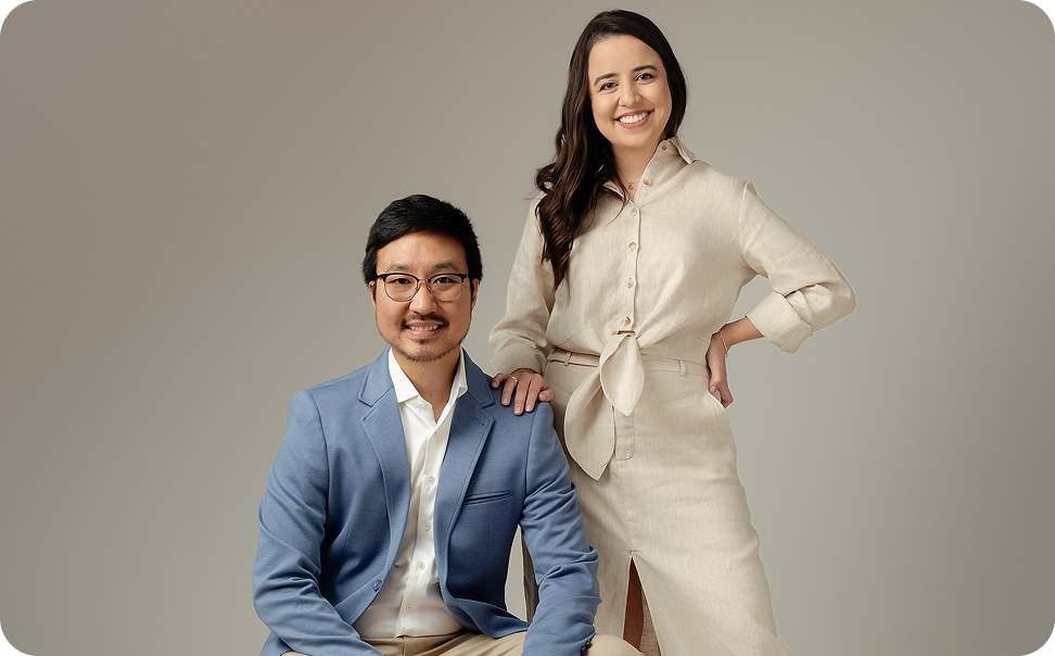 Foto Dr. Guilherme e Dra. Larissa