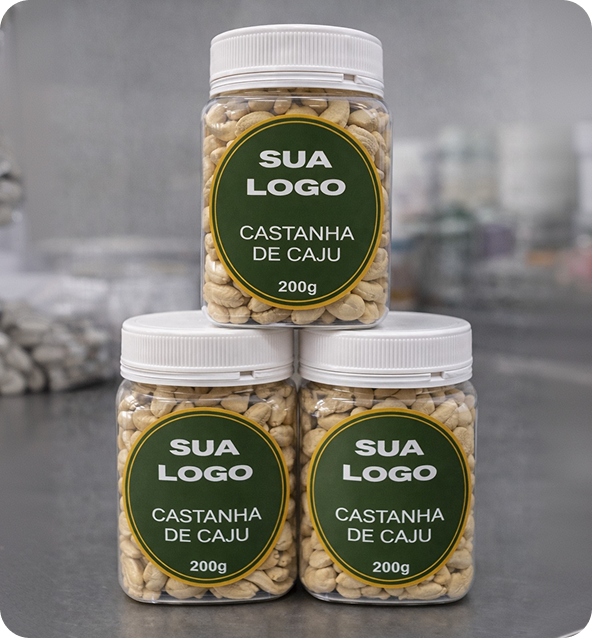 Embalagens de Castanha de caju