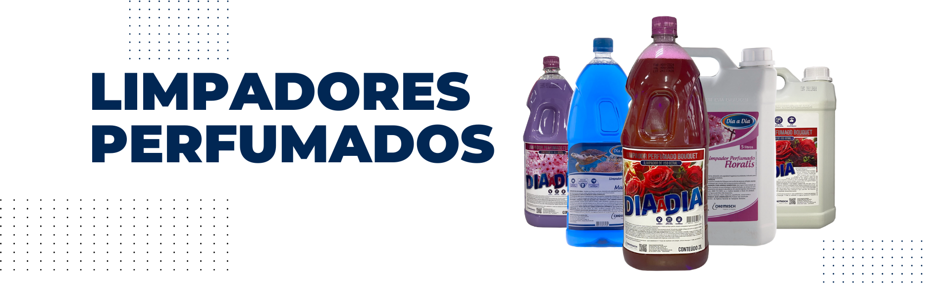 Banner de Limpadores perfumados