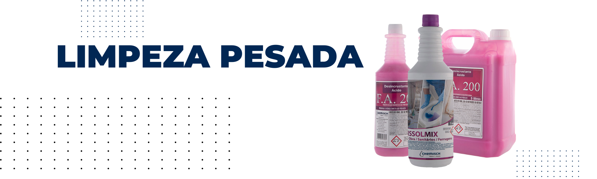Banner de Limpeza pesada