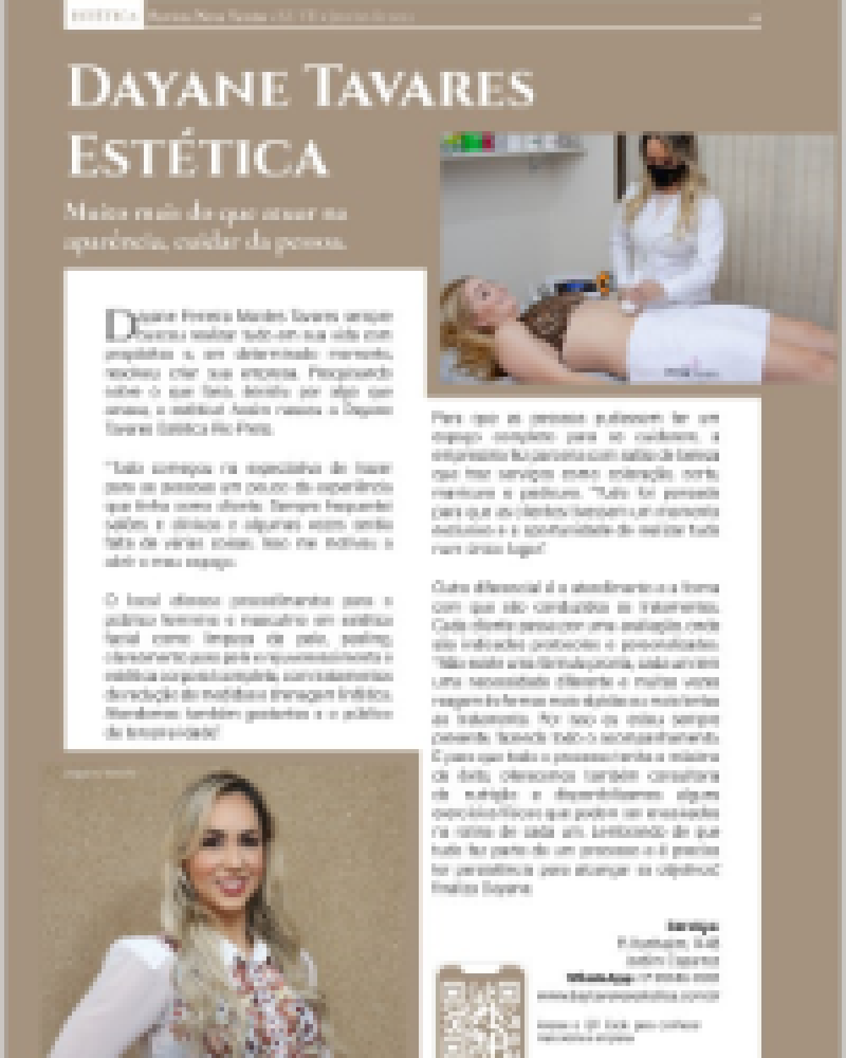 Imagem principal de Dayane Tavares  - Estética