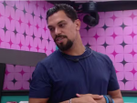 Imagem principal do artigo "Tomara que..."; Vinícius opina sobre romance entre Aline e Diogo no BBB 25