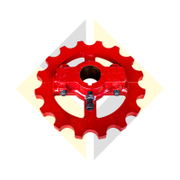 Imagem do produto HP1017 - Engrenagem Oxicortada Bi Partida Agromerica (Tgl) Comp. Agromerica - Linha Amendoim