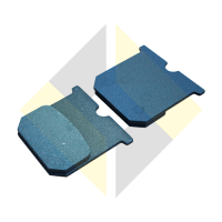 Imagem do produto 84252208 - Jg. Pastilha De Freio (Par) Inffinity Comp. Caterpillar, Fiatallis, Volvo, Hyundai - Linha Construcao