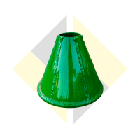 Imagem do produto AXT18203 - Cone Pirulito Ch950 / Ch960 Comp. John Deere - Linha Canavieira