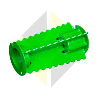 Imagem do produto AXT15968 - Rolo Alimentador Menor Superior Ch950/Ch960 Comp. John Deere - Linha Canavieira