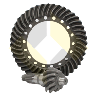 Imagem do produto 75288069 - Coroa E Pinhao Central 11X43 Fr120 Comp. Fiatallis - Linha Construcao