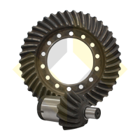 Imagem do produto 79001013 - Coroa E Pinhao Central 13X42 Ad14B/C/Cs/ Fd170 Comp. Fiatallis - Linha Construcao