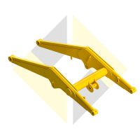 Imagem do produto 2482257 - Estrutura Frontal (H) Retro Cat 416E Comp. Caterpillar - Linha Construcao