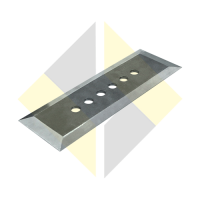 Imagem do produto 0241302010 - Faca Corte Base 6Mmx6Furosx4Cortes Infinity Comp. Case, John Deere - Linha Canavieira