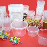 Imagem do produto Potes Plásticos com tampa de diversos tamanhos de cor transparente