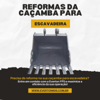 Imagem do produto REFORMA DA CAÇAMBA | ESCAVADEIRA