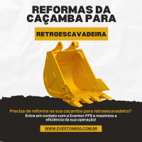 Imagem do produto REFORMA DA CAÇAMBA | RETRO ESCAVADEIRA