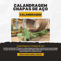 Imagem do produto Calandragem de Chapas de Aço: Precisão e Flexibilidade em Formas