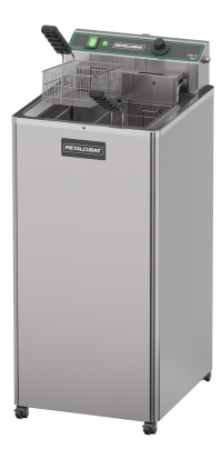 Imagem de FRITADEIRA ELÉTRICA ZONA FRIA 15 LITROS METALCUBAS 8.000W