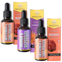 Imagem de Energia Suave: 2 Reishi + 1 Cordyceps