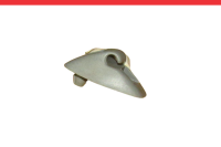 Imagem do produto Suporte Quebra Sol Cinza para Volkswagen Santana – Cod. 12340