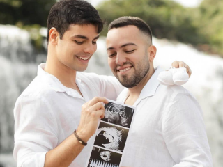 Imagem da notícia Lucas Rangel e Lucas Bley anunciam que serão pais: “estamos esperando um bebê"