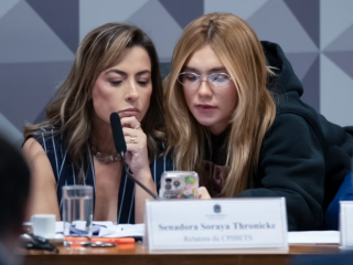 Imagem da notícia Virginia revela conversa com Soraya Thronicke após clima tenso na CPI das Bets