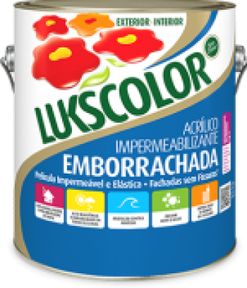 Imagem de Acrilico Emborrachada Impermeabilizante Lukscolor