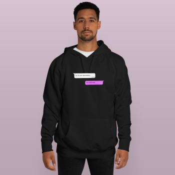 Imagem do produto Moletom Canguru Masculino Quality - Saudades - MU1053