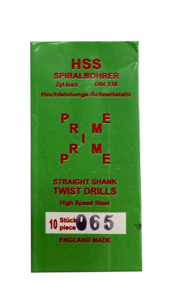 Imagem do produto Broca Espiral Prime - HSS Suiça (Escolher Tamanho)