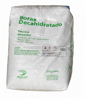 Imagem do produto Bórax Decahidratado 25kg - Fluxo para Joalheria e Fundição