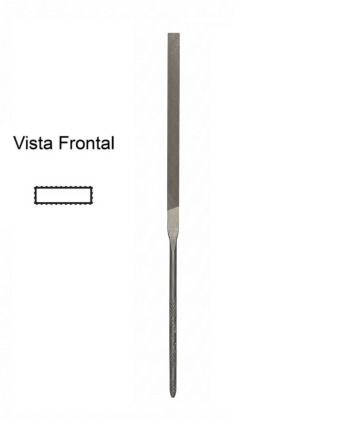 Imagem do produto Lima Agulha Paralela (Chata) 160 mm - Vallorbe